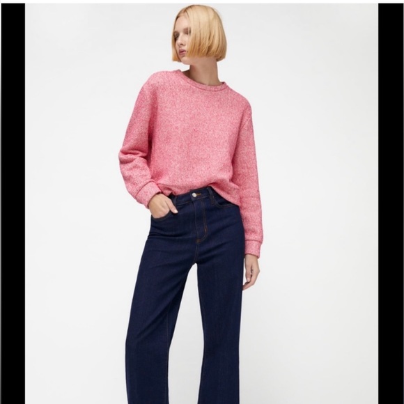 Zara Tops - Zara size small new with tags generous fit fleece lined sweater sweatshirt